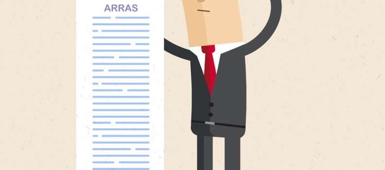 El contrato de arras o señal de plaza de garaje