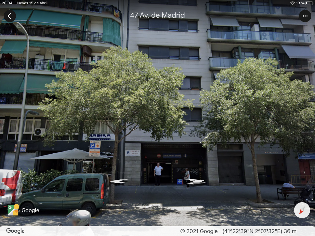 Plaza de garaje en Venta en Barcelona en LES CORTS Avenida de Madrid