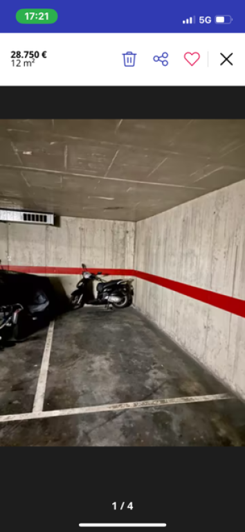 Plaza de garaje en Alquiler en Barcelona en EL PARC I LA LLACUNA DEL POBLENOU Paseo Garcia Faria con Espronceda